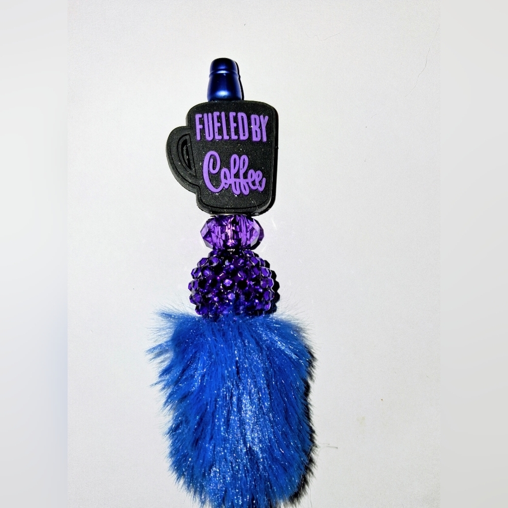 💜 FUELED BY COFFEE - CHARM PEN